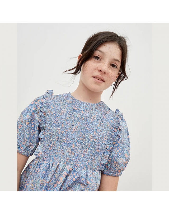 더뉴소사이어티 키즈 [THE NEW SOCIETY] 더뉴소사이어티 키즈 블라우스 Albertina Blouse 착용컷