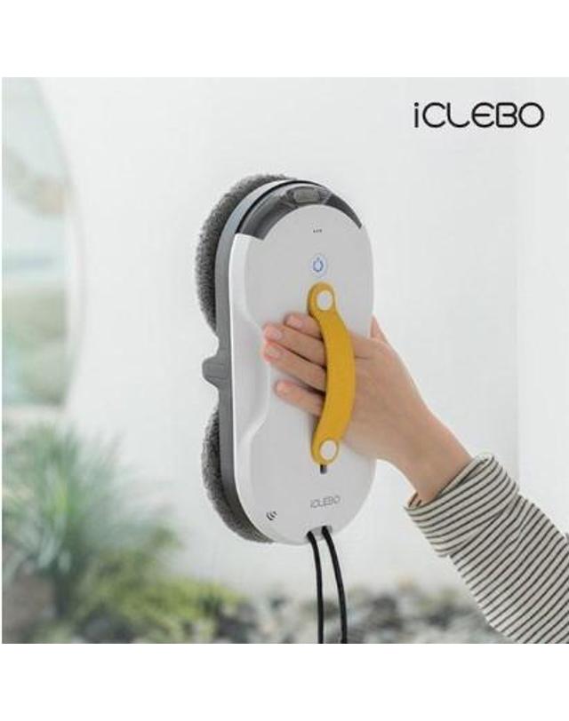 아이클레보 [아이클레보] 창문 로봇청소기 클린윈도우 (낙하방지센서) / W650 착용컷