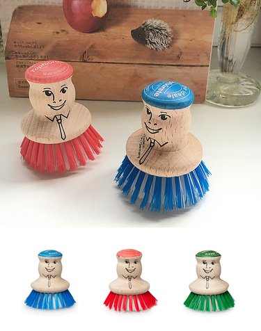 독일 켈러 냄비세척 브러쉬 스마일(나일론) 3color