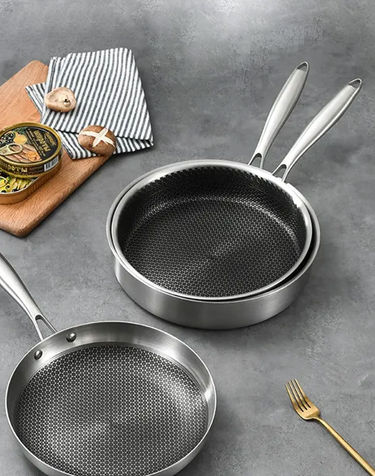 찰리쿡 통3중 코팅 소테팬 + 찜기 + 유리뚜껑 24cm 세트