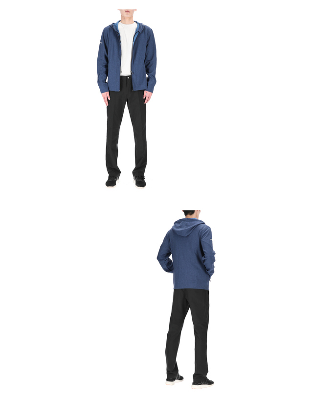 캘러웨이 캘러웨이 로고 CGKFC005 414 남성 트레이닝 후드 자켓 착용컷