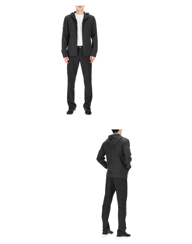 캘러웨이 캘러웨이 로고 CGKFC005 003 남성 트레이닝 후드 자켓 착용컷