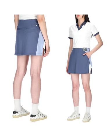 컬러블록 스커트 CGKBSD39 480_PX 여성 치마바지
