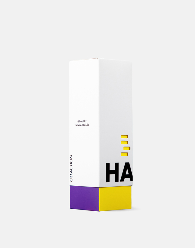 하올 멀티유즈 스프레이 하와이안웰컴0502 - 100ml 노랑 착용컷