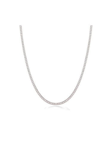 디아모모 Princess Long Tennis Necklace 64cm