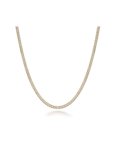 디아모모 Princess Long Tennis Necklace 64cm