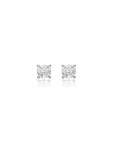 디아모모 1ct DIA-Dia Round Brilliant Earring