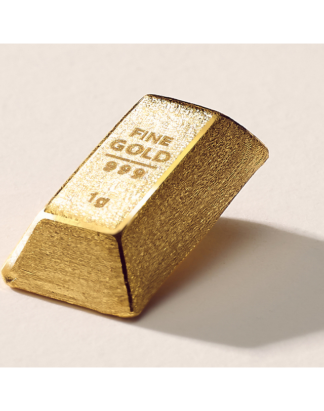 수앤진골드 순금 골드바 콩알금 24K 0.5g 착용컷