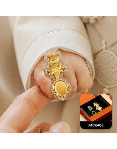 금수저 돌반지 24K 순금 0.1g