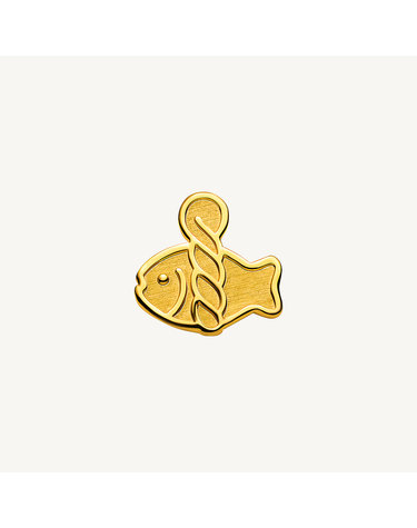 순금 액막이 명태 납작 콩알금 24K 0.3g