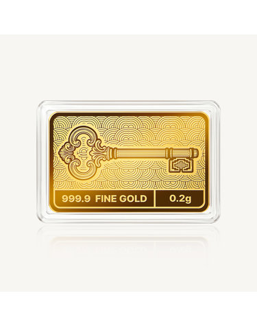 황금 열쇠 미니 골드바 24K 순금 0.2g
