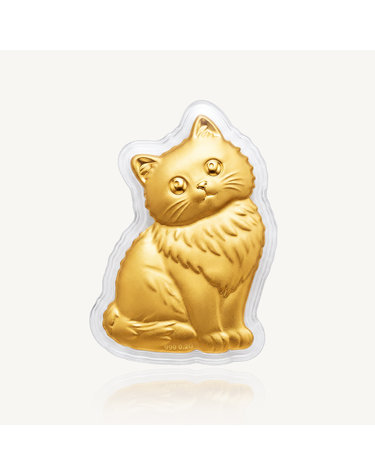 스위트 고양이 골드바 24K 순금 0.2g