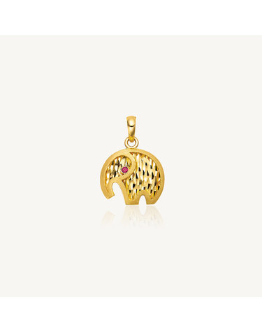 코끼리 펜던트 24K 순금 3.75g