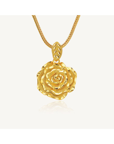 글로우 로즈 목걸이 24K 순금 18.75g