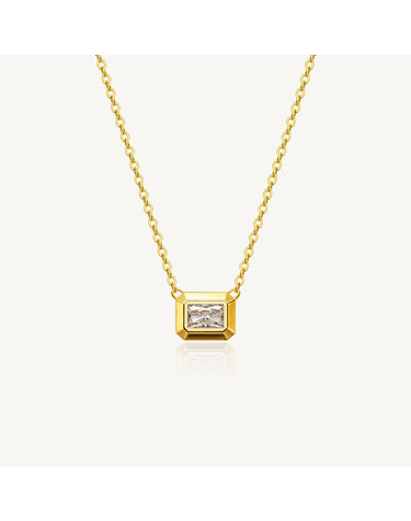 브릴리언트 큐브 목걸이 24K 순금 3.75g