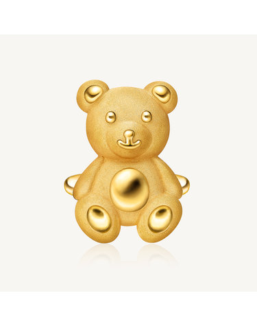 수앤진골드 곰돌이 돌반지 24K 순금 3.75g