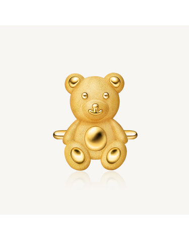 곰돌이 돌반지 24K 순금 1.875g