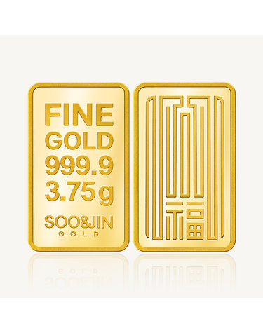 복 골드바 24K 순금 3.75g