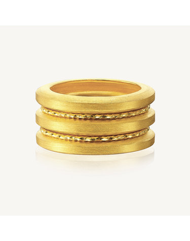 도넛 레이어드 반지 24K 순금 18.75g