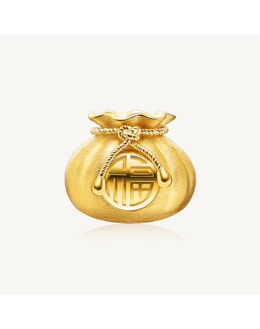 복주머니 오브제 24K 순금 11.25g
