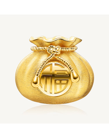 복주머니 오브제 24K 순금 37.5g
