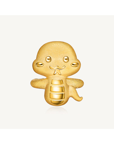 뱀 돌반지 24K 순금 1.875g