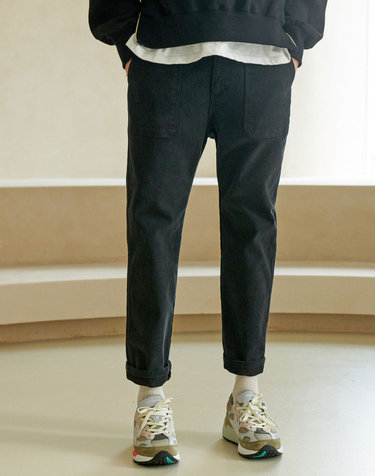 CP-768N Tapered Fatigue Pants_Black