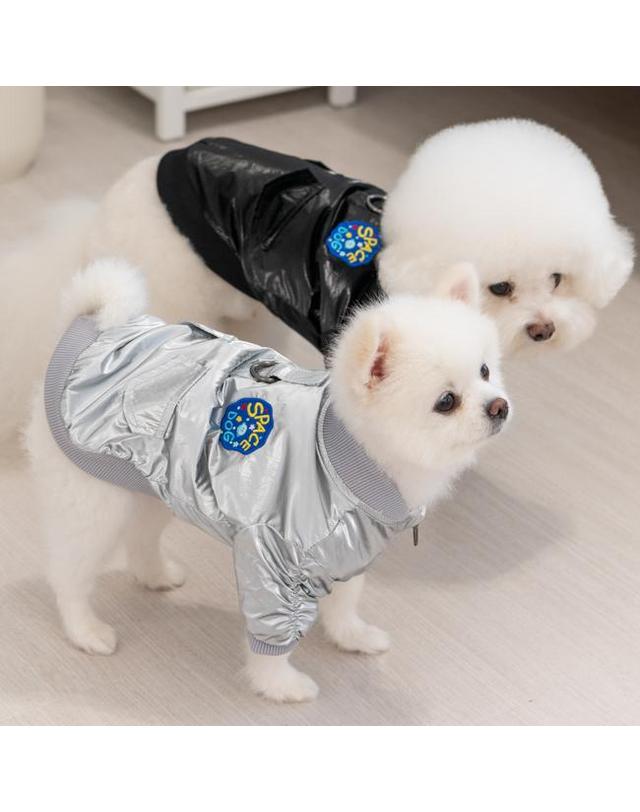 올치 스페이스 글로시 항공점퍼 착용컷