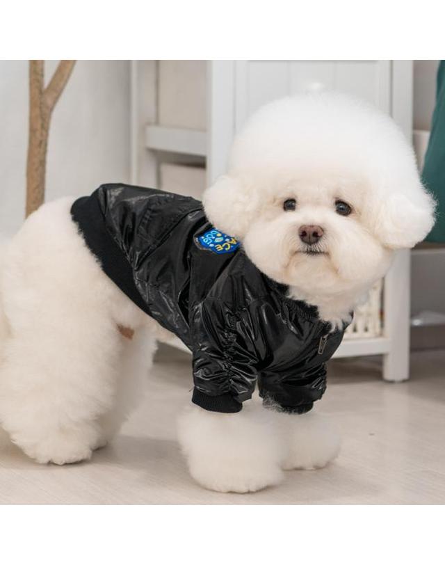 올치 스페이스 글로시 항공점퍼 착용컷