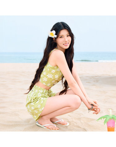 여성 BEACH VINTAGE 크롭탑 OWTSOI182-818
