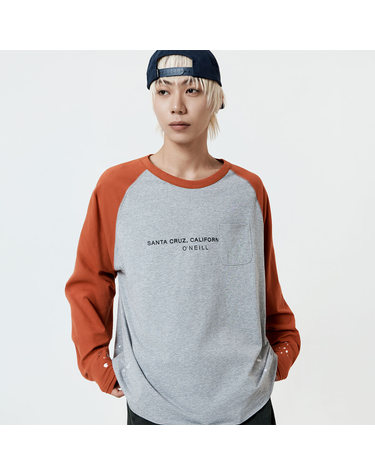 페인팅 나그랑 티셔츠_오렌지 OUTR63208-301