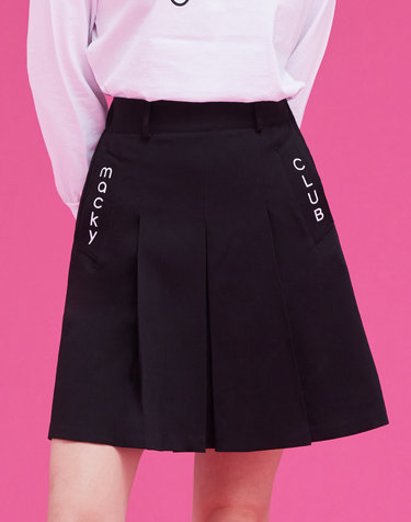 벨라 미디 스커트 블랙