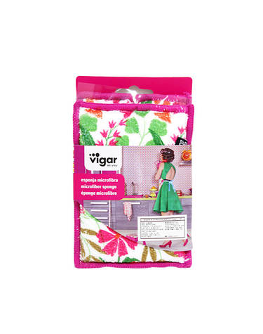 [Vigar]비가 수세미 2p 세트 플로랄 Vigar-6408