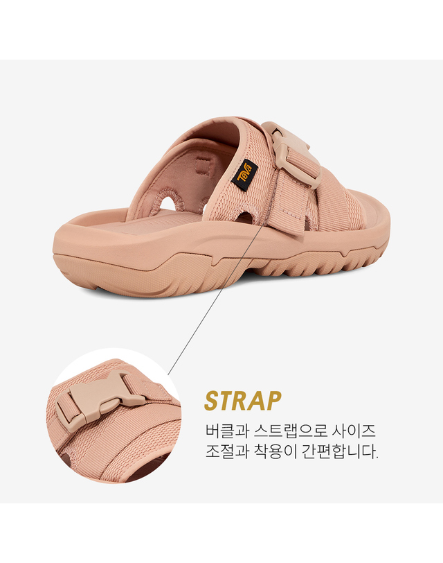 테바 [본사정품] 허리케인 버지 슬라이드 (MSR) STVF2316210-MSR 착용컷