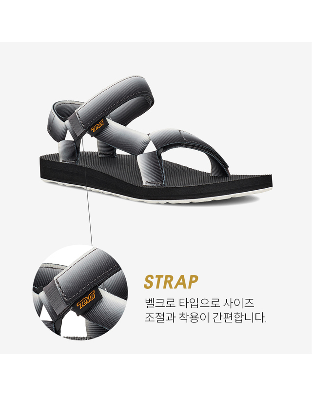 테바 [본사정품] 테바 오리지널 유니버설 그라디에이트 (BKW) STVF2314372-BKW 착용컷