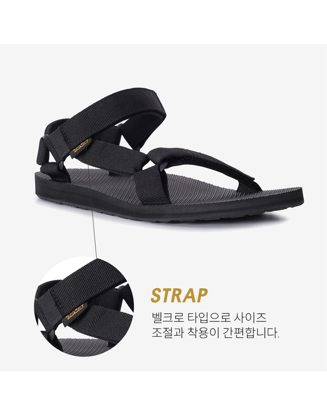 테바 [본사정품] 오리지널 유니버설 (BLK) STVM2314010-BLK 착용컷