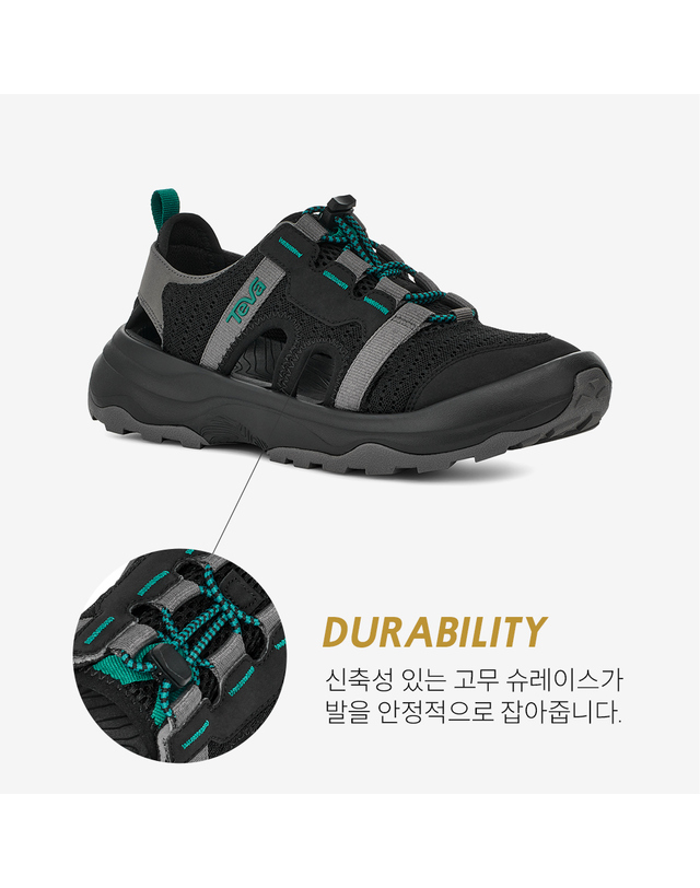 테바 [본사공식] 여성 아웃플로우 CT (BCK) STVF2314364-BCK 착용컷