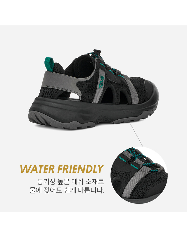 테바 [본사공식] 여성 아웃플로우 CT (BCK) STVF2314364-BCK 착용컷