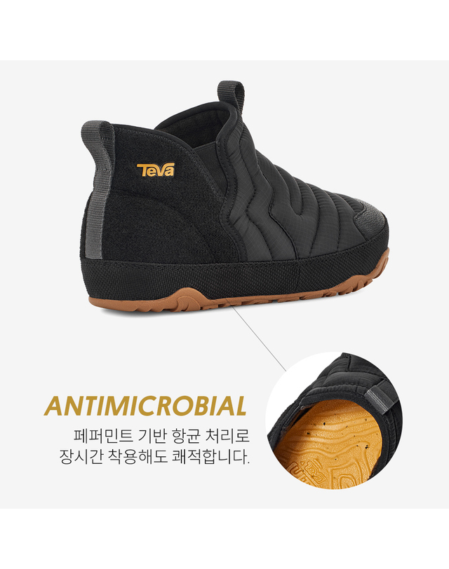 테바 [본사정품] 테바 여성 리엠버 터레인 미드 (BLK) STVF2330212-BLK 착용컷