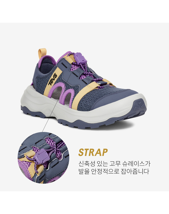 테바 [본사공식] 여성 아웃플로우 CT (FOG) STVF2414364-FOG 착용컷