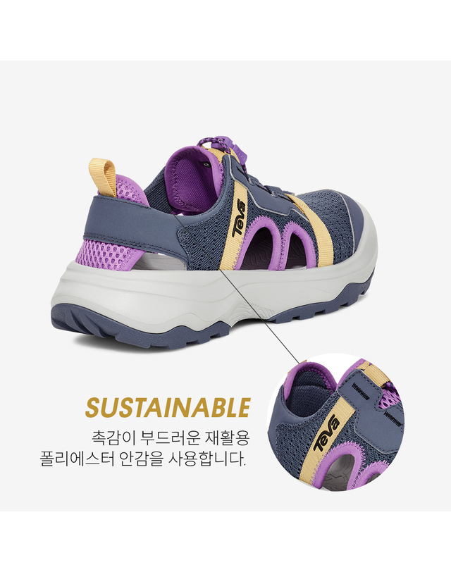 테바 [본사공식] 여성 아웃플로우 CT (FOG) STVF2414364-FOG 착용컷