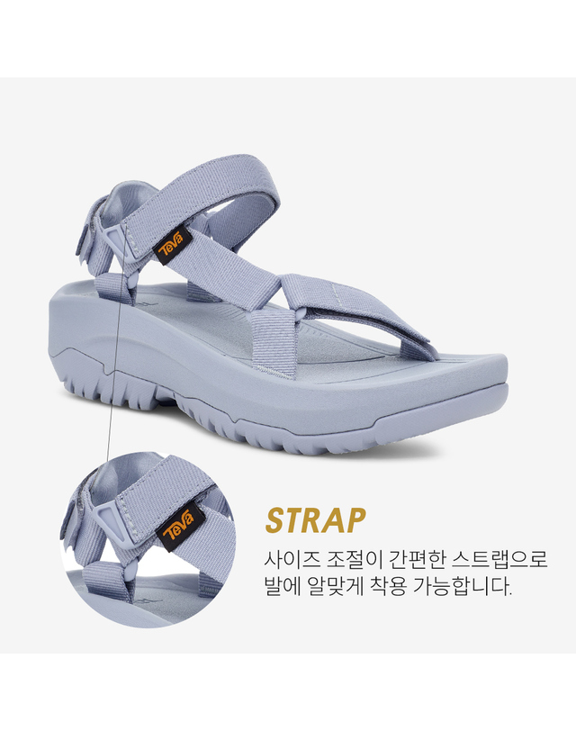 테바 [본사정품] 테바 여성 허리케인 XLT2 앰프솔 (BZZ) STVF2411270-BZZ 착용컷