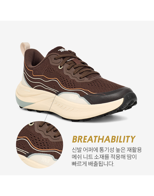 테바 [본사정품] 테바 여성 트레일와인더 로우 (CCL) STVF2435992-CCL 착용컷