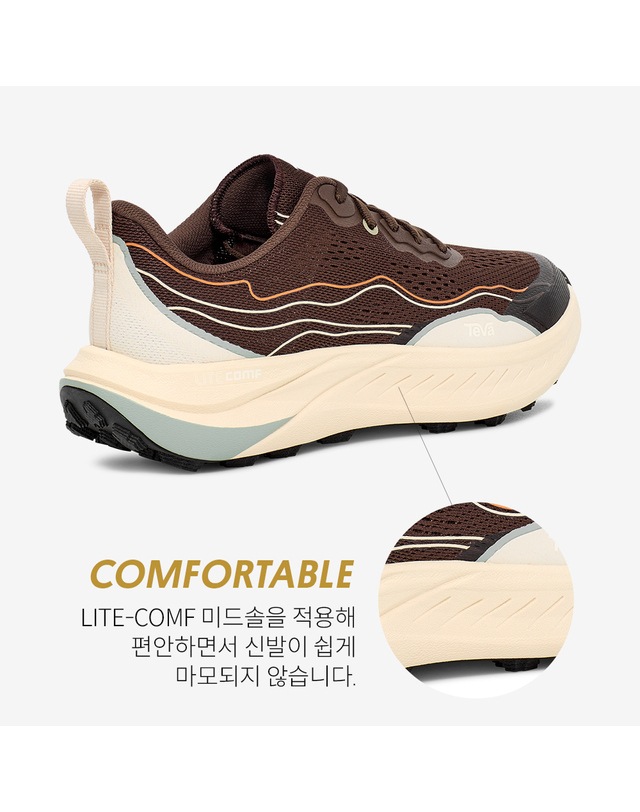 테바 [본사정품] 테바 여성 트레일와인더 로우 (CCL) STVF2435992-CCL 착용컷