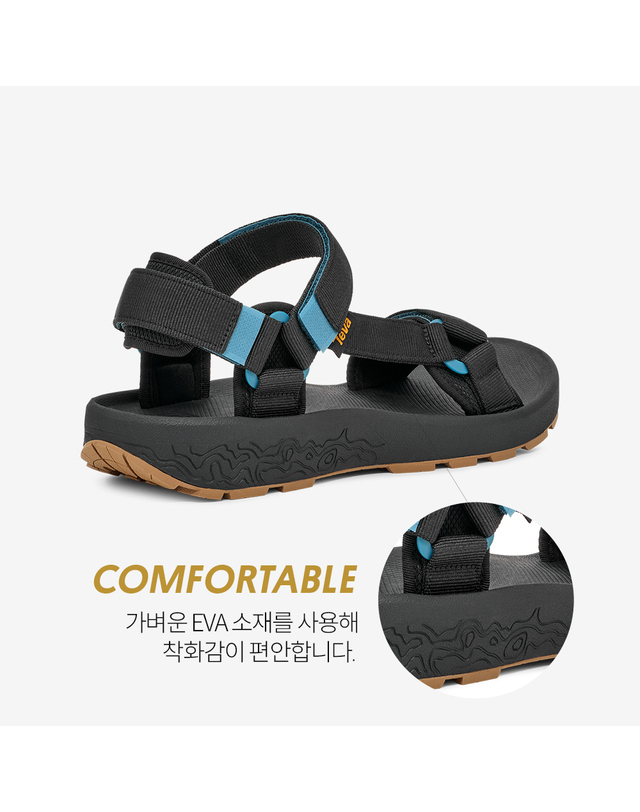 테바 [본사정품] 테바 남성 하이드라트렉 샌들 (CVR) STVM2510510-CVR 착용컷