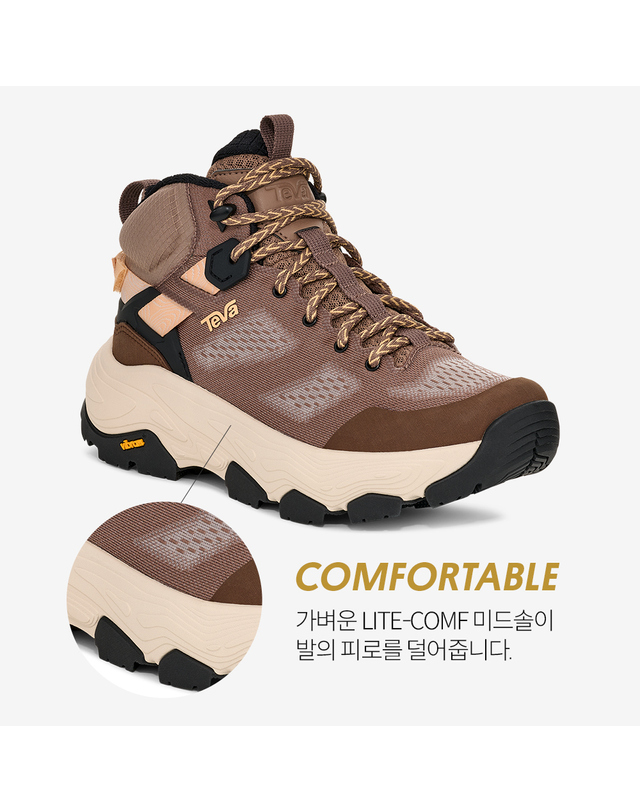 테바 [본사정품] 테바 비브람솔 여성 그랜드뷰 맥스 벤트 (CRB) STVF2516250-CRB 착용컷