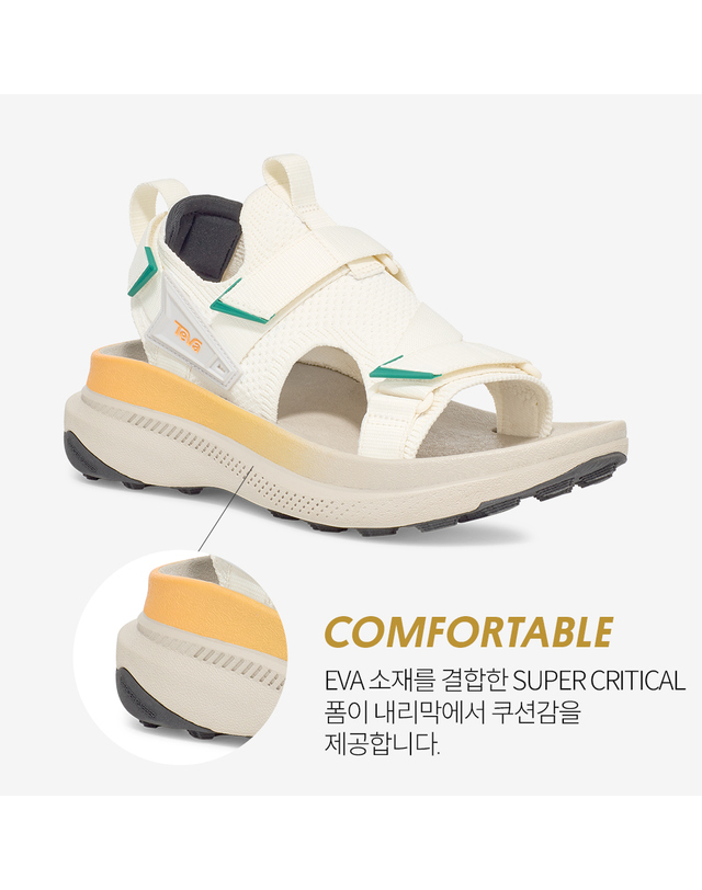 테바 [본사정품] 테바 여성 아벤트레일 러닝샌들 (MLW) STVF2516131-MLW 착용컷