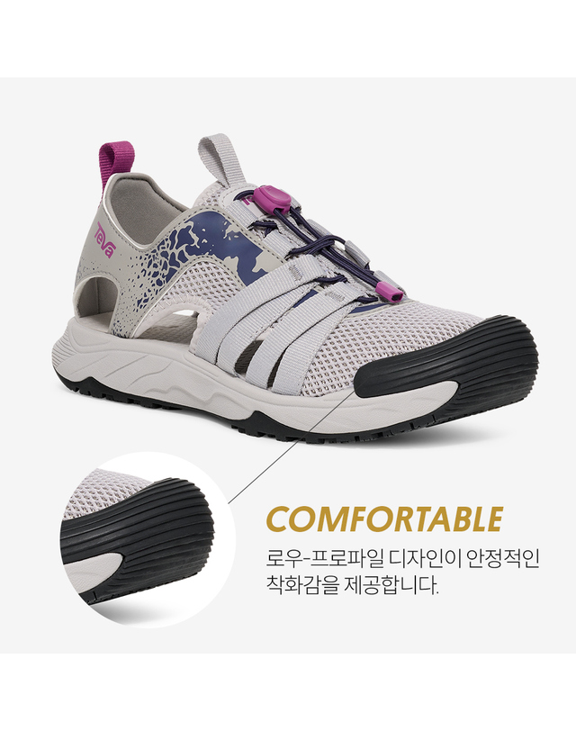 테바 [본사정품] 테바 여성 하이드라트렉 샌들 CT (VPB) STVF2516290-VPB 착용컷