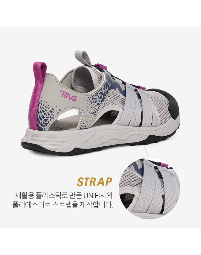 테바 [본사정품] 테바 여성 하이드라트렉 샌들 CT (VPB) STVF2516290-VPB 착용컷