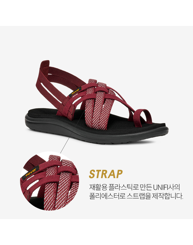 테바 [본사정품] 테바 여성 보야 스트래피 (HPM) STVF2519271-HPM 착용컷